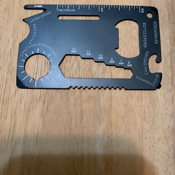 NWOT Credit Card Multi Tool - Picture 8 of 9